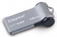 Флеш диск Kingston 16Gb DataTraveler 108 USB2.0 Hi-Speed (DT108/16GBZ) (DT108/16GBZ)