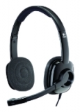 Headset Logitech H250 Stereo Graphite ( 981-000354)