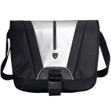 Bag ASUS LAMBORGHINI MESSENGER for 12" laptop/Black&silver 470 (L) x 160 (W) x 400 (H) ( 90-XB1W00ME00010-)