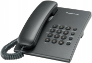 Телефон Panasonic KX-TS2350RUT (темно-серый металлик) (KX-TS2350RUT)